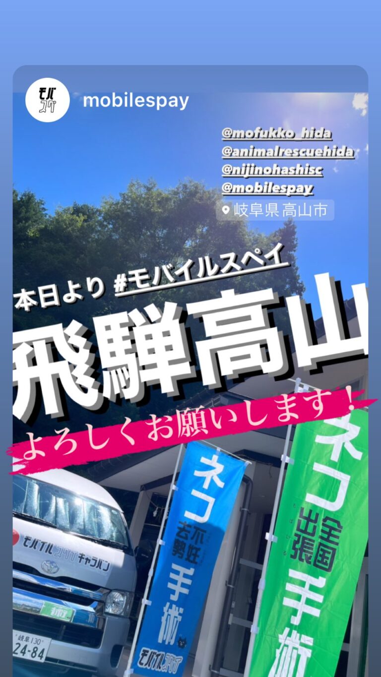 岐阜県高山市での活動