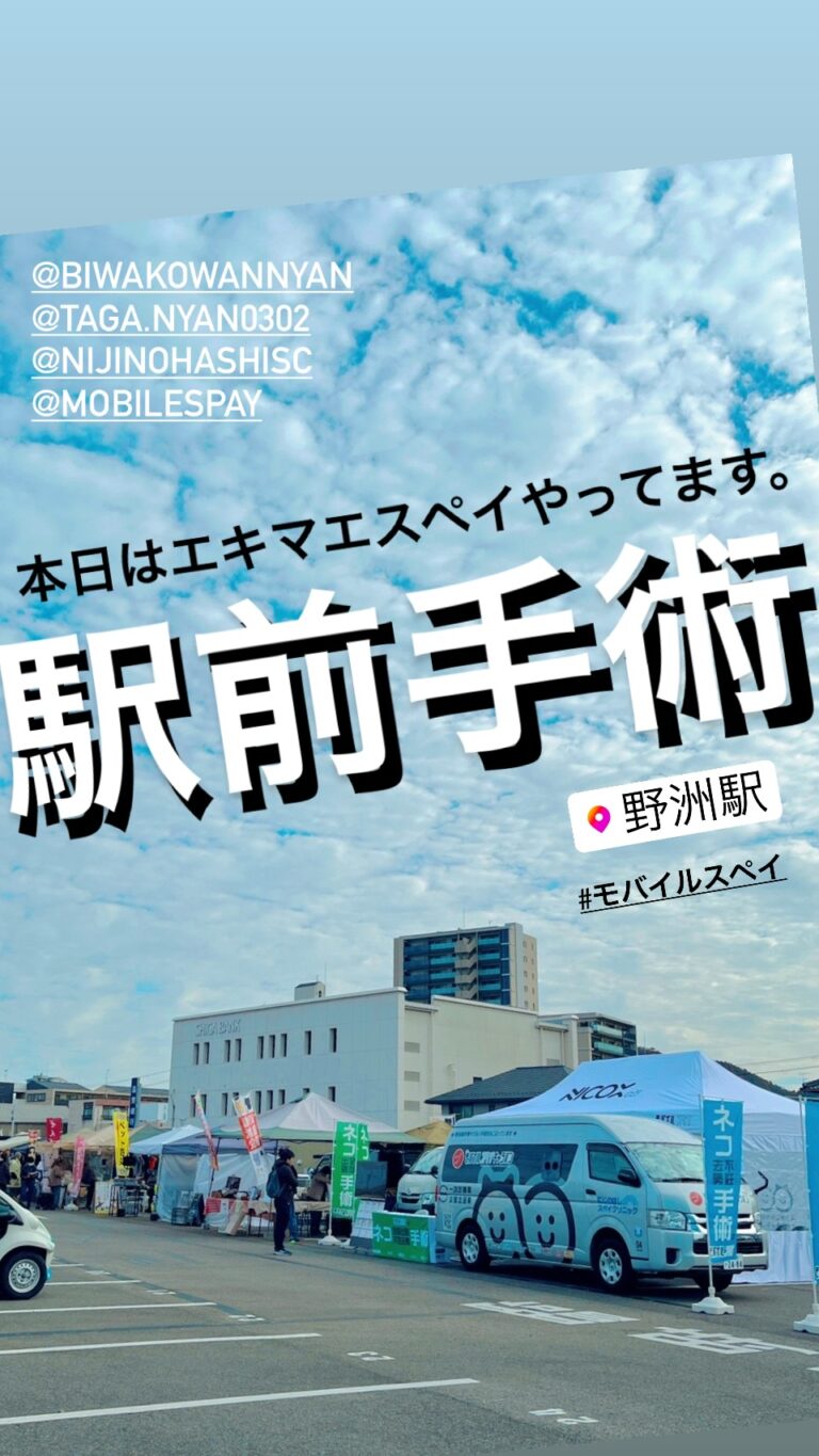 滋賀県野洲市での活動